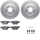 Purchase Top-Quality DYNAMIC FRICTION COMPANY - 4514-03100 - Front Disc Brake Kit pa1