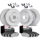 Purchase Top-Quality DYNAMIC FRICTION COMPANY - 4514-13010 -Front Disc Brake Kit pa1