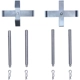 Purchase Top-Quality DYNAMIC FRICTION COMPANY - 4514-13025 - Front & Rear Disc Brake Kit pa3