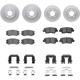 Purchase Top-Quality DYNAMIC FRICTION COMPANY - 4514-21003 - Disc Brake Kit pa7