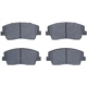 Purchase Top-Quality DYNAMIC FRICTION COMPANY - 4514-21018 - Front Disc Brake Kit pa3