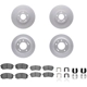 Purchase Top-Quality DYNAMIC FRICTION COMPANY - 4514-21022 - Disc Brake Kit pa7