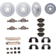 Purchase Top-Quality DYNAMIC FRICTION COMPANY - 4514-31072 - Front Disc Brake Kit pa2