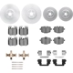 Purchase Top-Quality DYNAMIC FRICTION COMPANY - 4514-31163 - Front Disc Brake Kit pa9