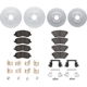 Purchase Top-Quality DYNAMIC FRICTION COMPANY - 4514-39011 - Front & Rear Disc Brake Kit pa3