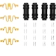 Purchase Top-Quality DYNAMIC FRICTION COMPANY - 4514-39038 - Front Disc Brake Kit pa3