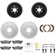 Purchase Top-Quality DYNAMIC FRICTION COMPANY - 4514-40054 - Front Disc Brake Kit pa3