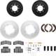 Purchase Top-Quality DYNAMIC FRICTION COMPANY - 4514-40061 - Front Disc Brake Kit pa6