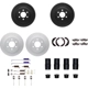 Purchase Top-Quality DYNAMIC FRICTION COMPANY - 4514-40066 - Front Disc Brake Kit pa2