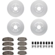 Purchase Top-Quality DYNAMIC FRICTION COMPANY - 4514-40099 - Front Disc Brake Kit pa2