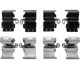 Purchase Top-Quality DYNAMIC FRICTION COMPANY - 4514-40099 - Front Disc Brake Kit pa4