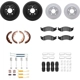 Purchase Top-Quality DYNAMIC FRICTION COMPANY - 4514-42036 - Front Disc Brake Kit pa1