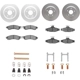 Purchase Top-Quality DYNAMIC FRICTION COMPANY - 4514-47003 - Disc Brake Kit pa8