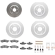 Purchase Top-Quality DYNAMIC FRICTION COMPANY - 4514-47004 - Disc Brake Kit pa10