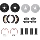 Purchase Top-Quality DYNAMIC FRICTION COMPANY - 4514-47080 - Front Disc Brake Kit pa1