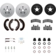 Purchase Top-Quality DYNAMIC FRICTION COMPANY - 4514-47129 - Front Disc Brake Kit pa2
