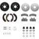 Purchase Top-Quality DYNAMIC FRICTION COMPANY - 4514-47130 - Front Disc Brake Kit pa1