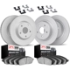 Purchase Top-Quality DYNAMIC FRICTION COMPANY - 4514-54087 - Front Disc Brake Kit pa1