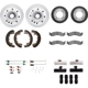 Purchase Top-Quality DYNAMIC FRICTION COMPANY - 4514-54199 - Front Disc Brake Kit pa1