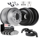 Purchase Top-Quality Front Disc Brake Kit by DYNAMIC FRICTION COMPANY - 4514-54200 pa1