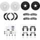 Purchase Top-Quality DYNAMIC FRICTION COMPANY - 4514-54231 - Front Disc Brake Kit pa1