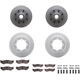 Purchase Top-Quality DYNAMIC FRICTION COMPANY - 4514-54265 - Front Disc Brake Kit pa2