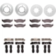 Purchase Top-Quality DYNAMIC FRICTION COMPANY - 4514-54274 - Front Disc Brake Kit pa3