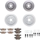 Purchase Top-Quality DYNAMIC FRICTION COMPANY - 4514-55009 - Front Disc Brake Kit pa1