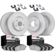 Purchase Top-Quality Front & Rear Disc Brake Kit by DYNAMIC FRICTION COMPANY - 4514-58007 pa1