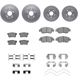 Purchase Top-Quality DYNAMIC FRICTION COMPANY - 4514-59032 - Disc Brake Kit pa8