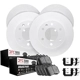 Purchase Top-Quality DYNAMIC FRICTION COMPANY - 4514-59035 - Front & Rear Disc Brake Kit pa1