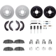 Purchase Top-Quality DYNAMIC FRICTION COMPANY - 4514-59080 - Front Disc Brake Kit pa8