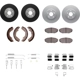 Purchase Top-Quality DYNAMIC FRICTION COMPANY - 4514-59090 - Front Disc Brake Kit pa8