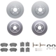 Purchase Top-Quality DYNAMIC FRICTION COMPANY - 4514-63035 - Disc Brake Kit pa8