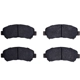 Purchase Top-Quality DYNAMIC FRICTION COMPANY - 4514-67031 - Front Disc Brake Kit pa5