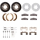 Purchase Top-Quality DYNAMIC FRICTION COMPANY - 4514-67060 - Front Disc Brake Kit pa1