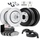 Purchase Top-Quality Front Disc Brake Kit by DYNAMIC FRICTION COMPANY - 4514-67066 pa1