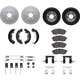 Purchase Top-Quality DYNAMIC FRICTION COMPANY - 4514-67076 - Front Disc Brake Kit pa6