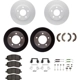Purchase Top-Quality DYNAMIC FRICTION COMPANY - 4514-72031 - Front Disc Brake Kit pa2