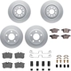 Purchase Top-Quality DYNAMIC FRICTION COMPANY - 4514-73026 - Front Disc Brake Kit pa8