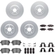 Purchase Top-Quality DYNAMIC FRICTION COMPANY - 4514-73056 - Front and Rear Brake Kit pa9