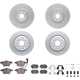 Purchase Top-Quality DYNAMIC FRICTION COMPANY - 4514-74020 - Front and Rear Disc Brake Kit pa9