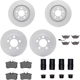 Purchase Top-Quality DYNAMIC FRICTION COMPANY - 4514-74084 - Front Disc Brake Kit pa7
