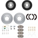 Purchase Top-Quality Front Disc Brake Kit by DYNAMIC FRICTION COMPANY - 4514-76000 pa2