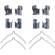 Purchase Top-Quality DYNAMIC FRICTION COMPANY - 4514-76005 - Front Disc Brake Kit pa5