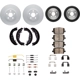 Purchase Top-Quality DYNAMIC FRICTION COMPANY - 4514-76085 - Front Disc Brake Kit pa2