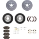 Purchase Top-Quality DYNAMIC FRICTION COMPANY - 4514-76091 - Front Disc Brake Kit pa2