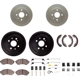 Purchase Top-Quality DYNAMIC FRICTION COMPANY - 4514-80029 - Front Disc Brake Kit pa2