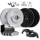 Purchase Top-Quality Front Disc Brake Kit by DYNAMIC FRICTION COMPANY - 4514-91001 pa1