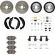 Purchase Top-Quality DYNAMIC FRICTION COMPANY - 4514-91001 - Front Disc Brake Kit pa3